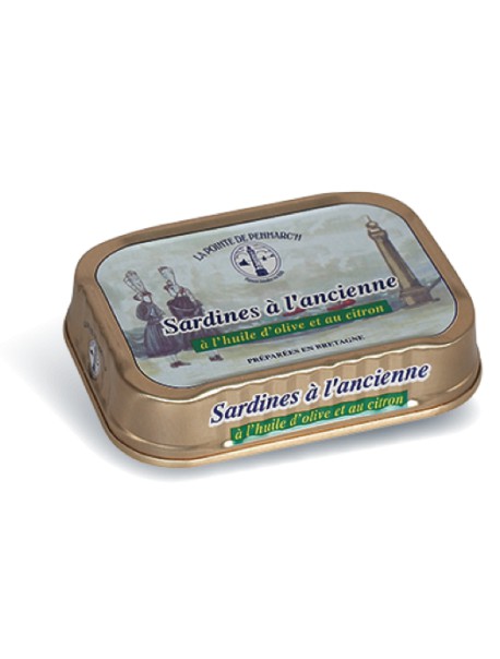 Sardines à l’ancienne à l’huile d’olive et au citron – La Pointe de Penmarc’h