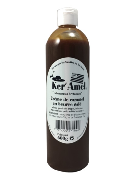Crème de caramel au beurre salé 600 g - « Ker’Amel » du Val André.