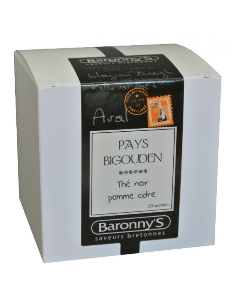 Thé « Pays Bigouden » Baronny’s – Saveurs Bretonnes (sachets)