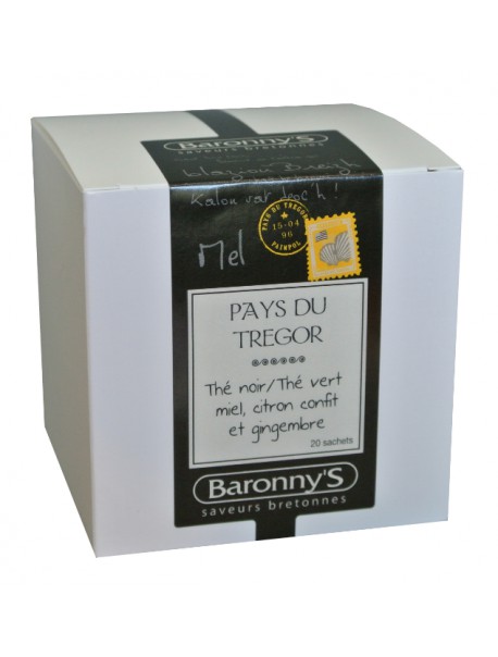 Thé « Pays du Trégor » Baronny’s – Saveurs Bretonnes (sachets)