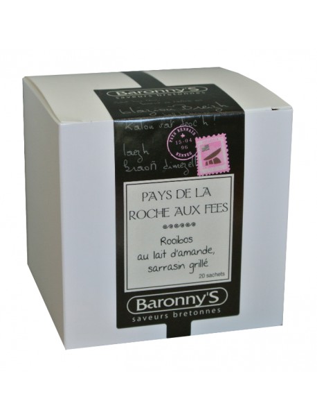 Thé « Pays de la Roche aux Fées » Baronny’s – Saveurs Bretonnes (sachets)