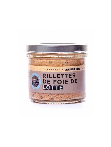 Rillettes de foie de lotte, marque « Algoplus »