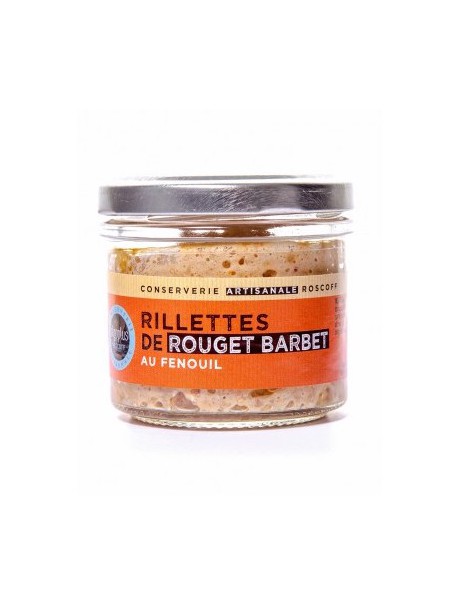 Rillettes de rouget barbet au fenouil, marque « Algoplus »