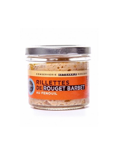 Rillettes de rouget barbet au fenouil, marque « Algoplus »