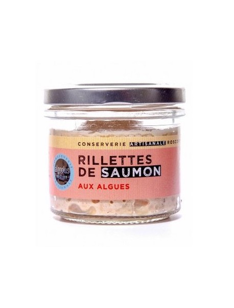 Rillettes de saumon aux algues, marque « Algoplus »