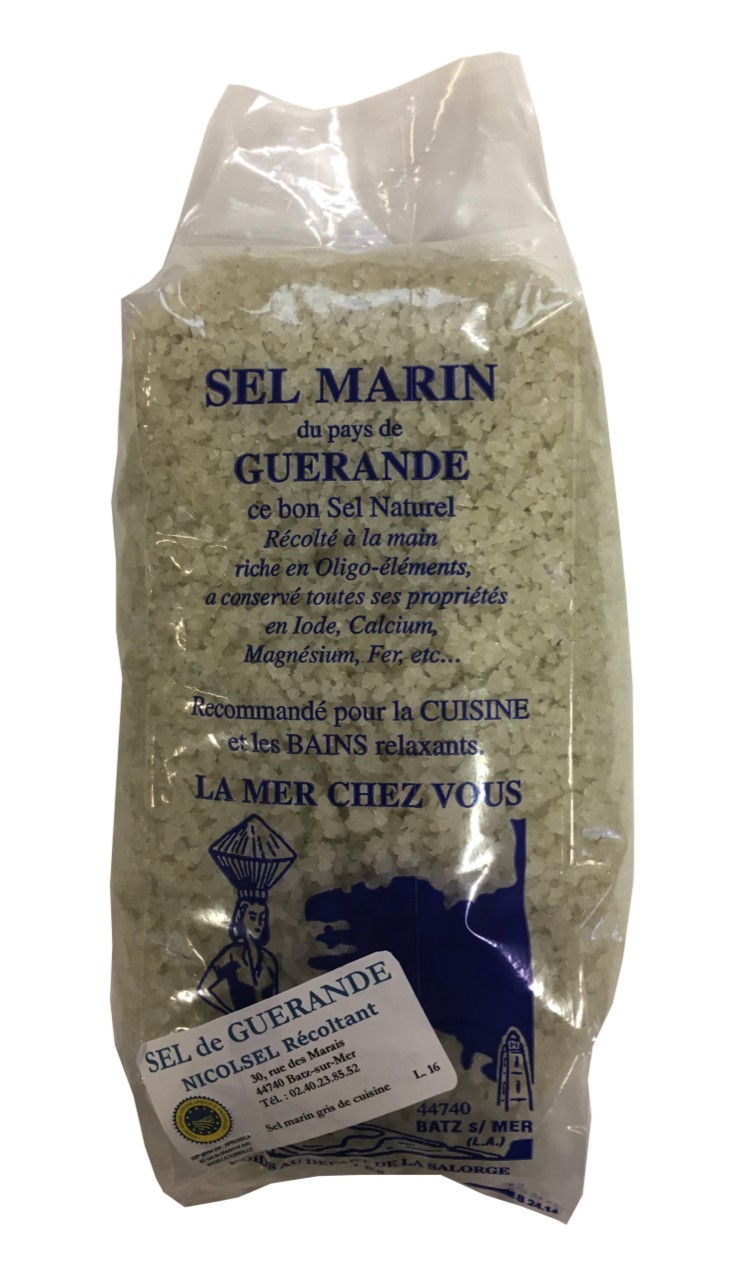 Le sel marin, sel fin de Guérande